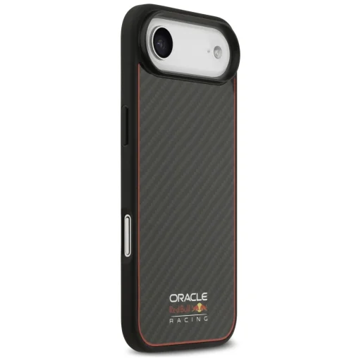 iPhone 17 Air Case Red Bull Kevlar Logo Matt MagSafe fekete tok - 4