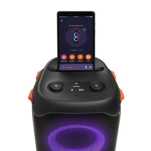 JBL Partybox 110 Bluetooth Hangszóró Fekete EU - 4