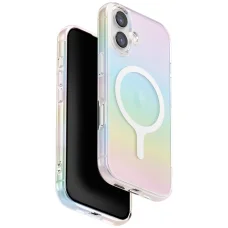 Uniq Iridescia Magclick Töltős tok iPhone 17-hez - Többszínű tok