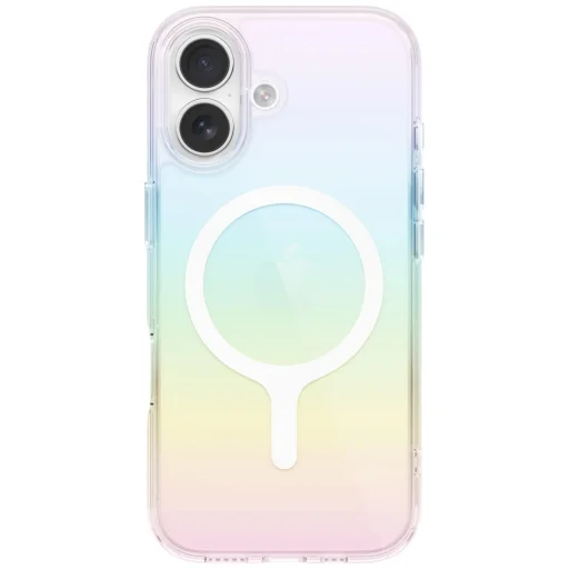 Uniq Iridescia Magclick Töltős tok iPhone 17-hez - Többszínű tok - 2
