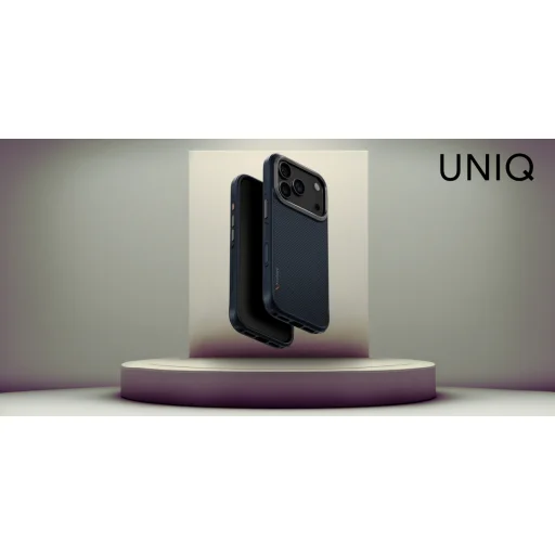 iPhone 17 Pro Uniq Keva tok Magclick töltéssel - Kék - 2