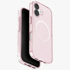  iPhone 17 Pink Uniq Clario Magclick Töltőtok