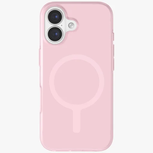  iPhone 17 Pink Uniq Clario Magclick Töltőtok - 2