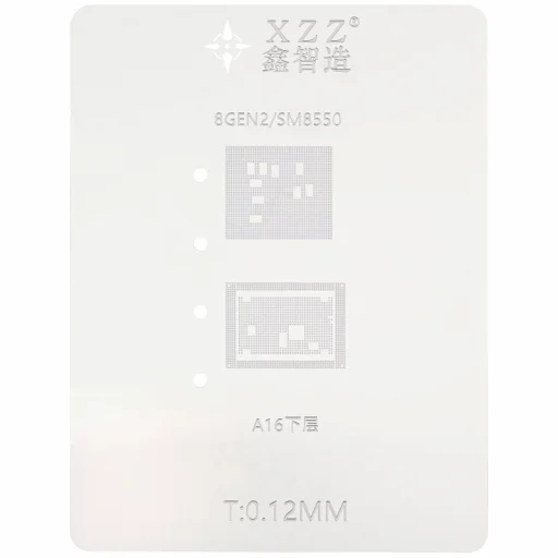 Reballing Munkapad XZZ L23 Apple A8 - A16 CPU-hoz - 5