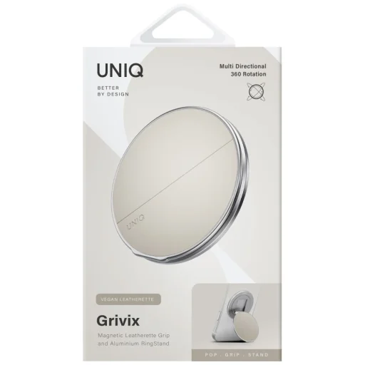 Uniq Grivix Classic 360 Mount&Grip Stand Mágneses Tartó - Bézs - 4