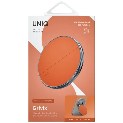 Uniq Grivix Classic 360 Mount&Grip Állvány Mágneses Tartó - Narancs - 4
