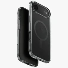  iPhone 17 Air Fekete Uniq Clario Magclick Töltős tok