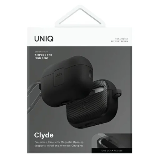 Uniq Clyde Lock Tok AirPods Pro 2 - Fekete - 7
