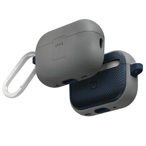Uniq Clyde Lock tok AirPods Pro 2 - Szürke-Kék - 1