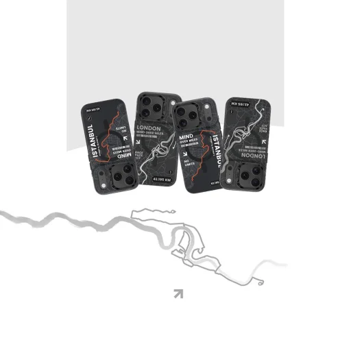 iPhone 17 Benks Magnetic City MagSafe tok fekete-narancssárga - 6