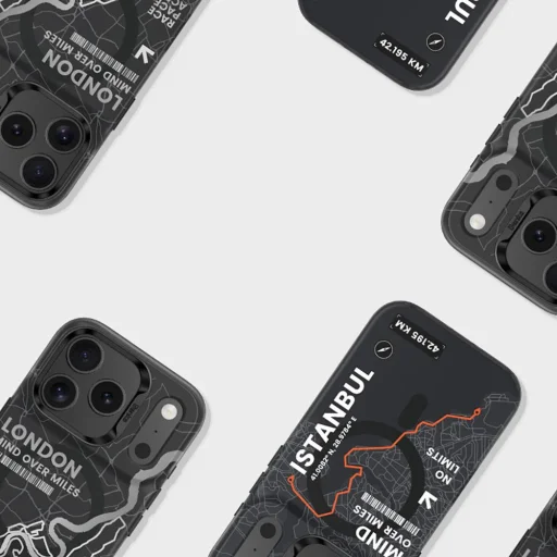 iPhone 17 Benks Magnetic City MagSafe tok fekete-narancssárga - 7