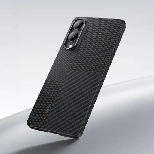  Samsung Galaxy S25 Edge Benks Montage ArmorAir Kevlar karbonszálas fekete tok - 8