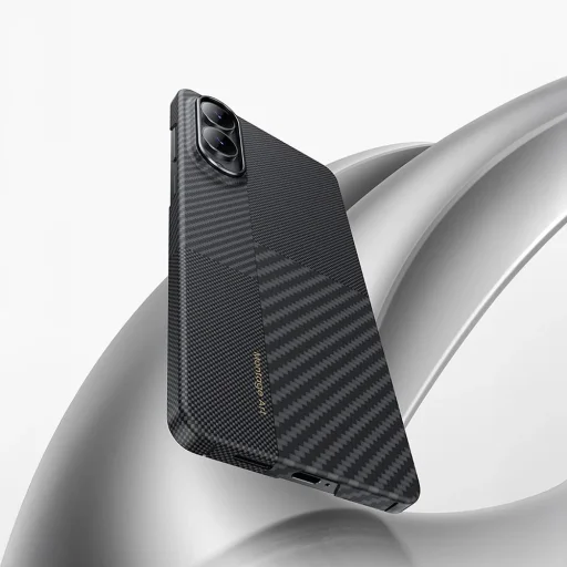  Samsung Galaxy S25 Edge Benks Montage ArmorAir Kevlar karbonszálas fekete tok - 4