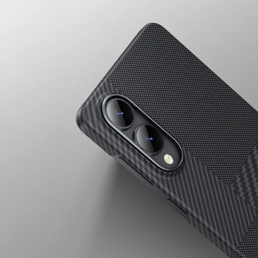  Samsung Galaxy S25 Edge Benks Montage ArmorAir Kevlar karbonszálas fekete tok - 5