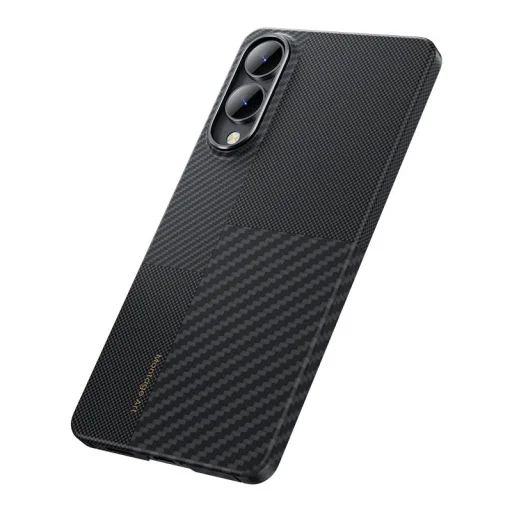  Samsung Galaxy S25 Edge Benks Montage ArmorAir Kevlar karbonszálas fekete tok - 6