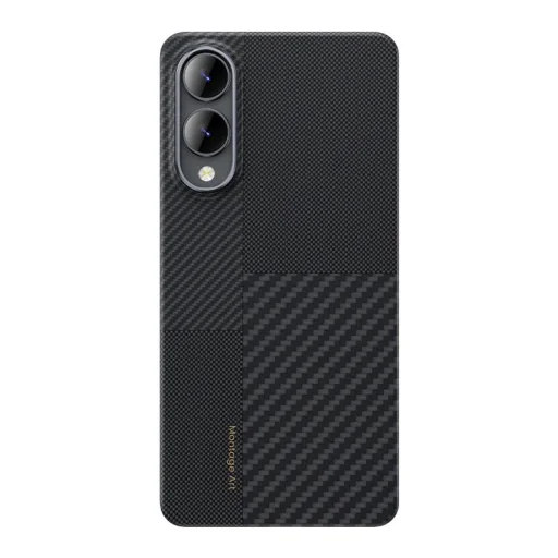  Samsung Galaxy S25 Edge Benks Montage ArmorAir Kevlar karbonszálas fekete tok - 1