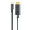 AWEI CL-212T USB-C - HDMI 4K 30Hz kábel Fekete