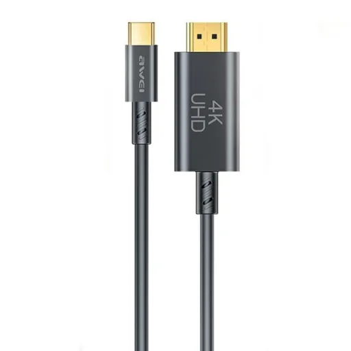 AWEI CL-212T USB-C - HDMI 4K 30Hz kábel Fekete - 1