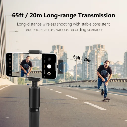 PULUZ SmartLink WS300 mágneses vezeték nélküli csíptetős mikrofon töltőtokkal, Type-C vevőegységgel (RX) és 2 adóval (TX) (fekete) PU3155B - 4