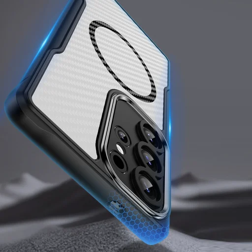 Samsung Galaxy S25 FE Defender Carbon Mag fekete tok - 6