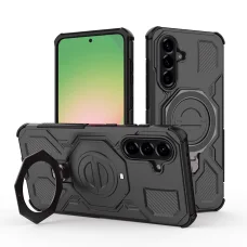 Samsung Galaxy A56 5G Techsuit - Carbon Shield PRO - Fekete tok