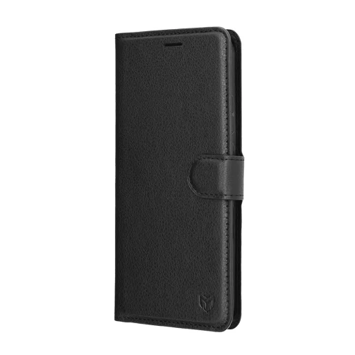 Honor Magic8 Pro Fekete Techsuit - Leather Folio tok. - 4