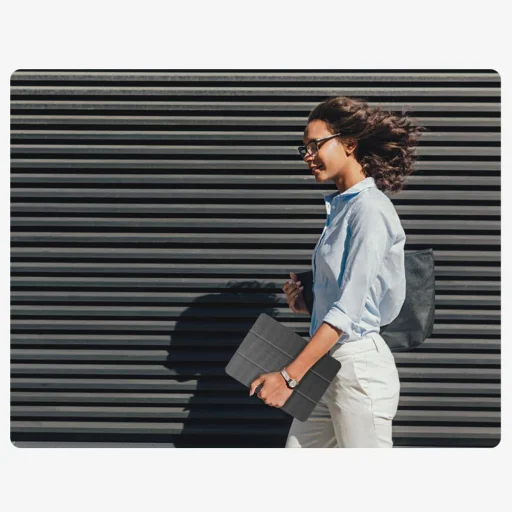 Galaxy Tab A9 / A11 8.7 X110 / X115 / X133 / X135 tok Tech-protect Sc Pen Canvas szénszürke - 13