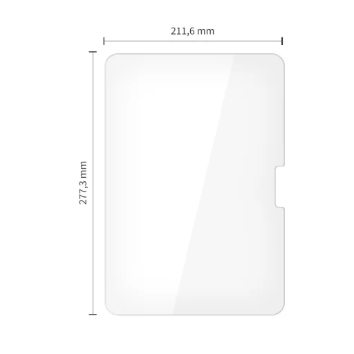 Apple iPad Air 13 2024 üvegfólia Tech-protect Glass Fit+ 2-pack Átlátszó - 2