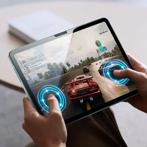 Apple iPad Pro 11 2024 üvegfólia ESR Ultrafit edzett üveg 2-csomag átlátszó - 8