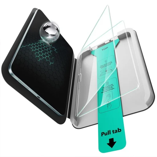 Apple iPad Pro 11 2024 üvegfólia ESR Ultrafit edzett üveg 2-csomag átlátszó - 4