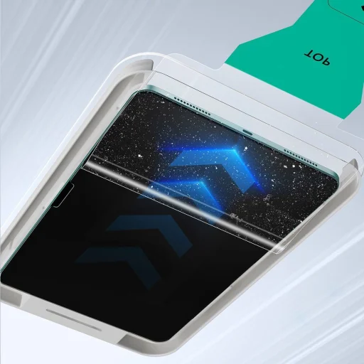 Apple iPad Pro 11 2024 üvegfólia ESR Ultrafit edzett üveg 2-csomag átlátszó - 5