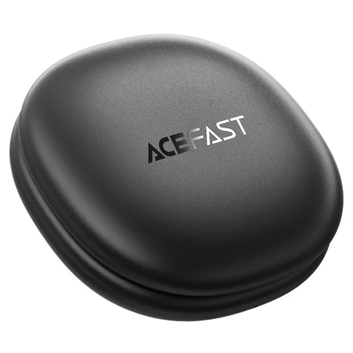 Acefast - Vezeték nélküli fülhallgató (W3) - Bluetooth V5.4, Aktív zajcsökkentés, 4 mikrofon, ANC + ENC, IPX4, 350mAh - Fekete - 3