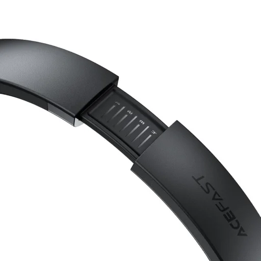 Vezeték nélküli fejhallgató Acefast H10 - Bluetooth 5.4, Gaming/Bass Boost mód, Hi-Fi meghajtók, 500mAh, 60 óra lejátszás - Fekete - 4
