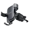 Gravity Car Holder D59 Acefast - Szellőzőrácsra szerelhető, Stabil fogás, Állítható, Rázkódásmentes, 4.7-6.9 hüvelykes telefonokhoz, RoHS - Szürke thumbnail
