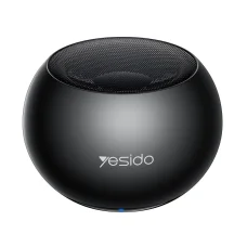 Yesido - Mini Vezeték nélküli Hangszóró (YSW33) - Alumínium Ötvözet, 3W, Bluetooth 5.0, 300mAh - Fekete