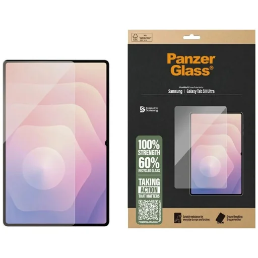 PanzerGlass Ultra-Wide Fit edzett üveg Samsung Galaxy Tab S11 Ultra - Átlátszó üvegfólia - 1