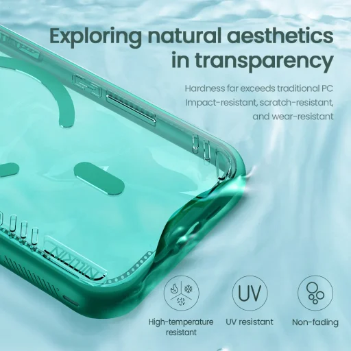  Apple iPhone 17 Pro Alkonyati Szürke Nillkin Iceblade Prop Mágneses tok - 3