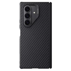  Samsung Galaxy Z Fold 7 Fekete Nillkin Synthetic Fiber PRO Mágneses Kemény Tok