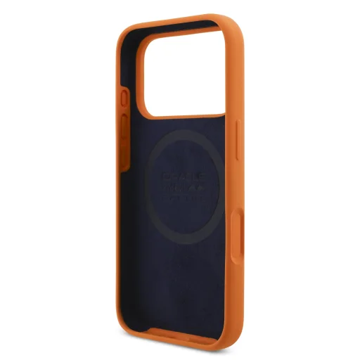  iPhone 17 Pro Narancs Red Bull Szilikon Kék Gyűrűs MagSafe tok - 6