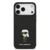  iPhone 17 Pro Max Black Karl Lagerfeld Fixed Glitter Metal Ikonik tok thumbnail