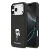  iPhone 17 Pro Max Black Karl Lagerfeld Fixed Glitter Metal Ikonik tok thumbnail