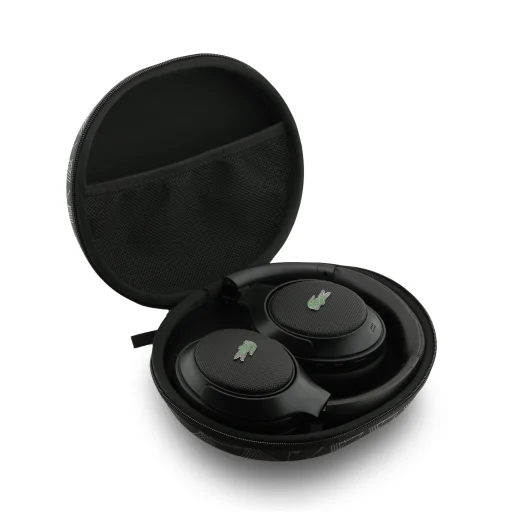 Lacoste Petit Pique Fekete ANC/ENC Vezeték nélküli Fejhallgató - 5