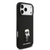  iPhone 17 Pro Max Karl Lagerfeld Liquid Silicone Metal Ikonik tok thumbnail