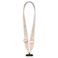  Guess Csuklópánt Crossbody Strap PU 4G Metal Logo Pink