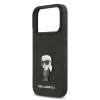  iPhone 17 Pro fekete Karl Lagerfeld Fixed Glitter Metal Ikonik tok thumbnail