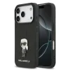  iPhone 17 Pro fekete Karl Lagerfeld Fixed Glitter Metal Ikonik tok thumbnail