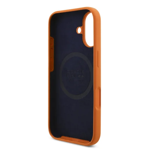  iPhone 17 Narancs Red Bull Szilikon Kék Gyűrű MagSafe tok - 6