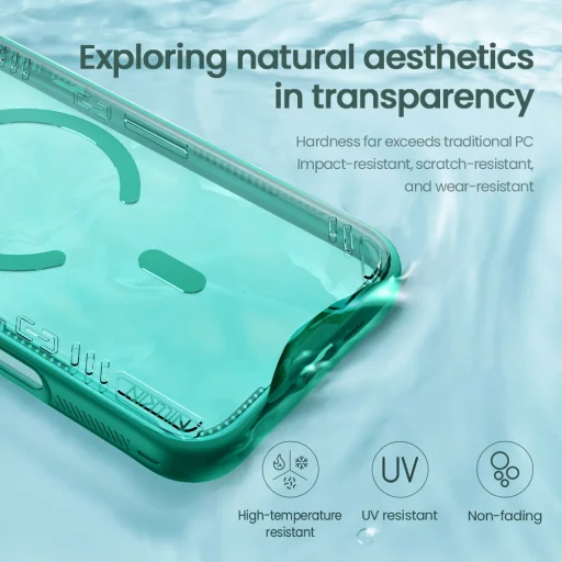 Nillkin Iceblade Prop mágneses tok Apple iPhone 17 Pro Max Dune Brown tok - 3