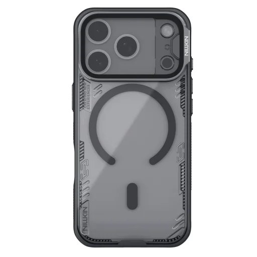  iPhone 17 Pro Sötét Éjszaka Fekete Nillkin Iceblade Prop Magnetic tok - 1