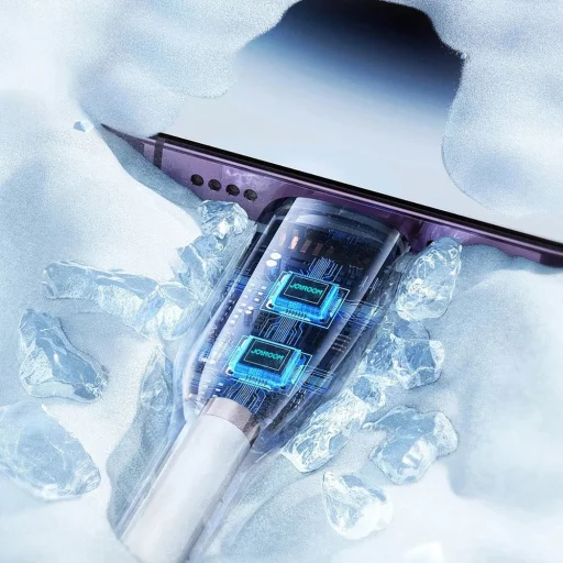 Joyroom Flash-Charge Series SA26-CL3 USB-C / Lightning kábel 30W 1m - fekete - 6